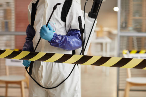 Professional Blood Cleanup technician working in Pickrell, NE